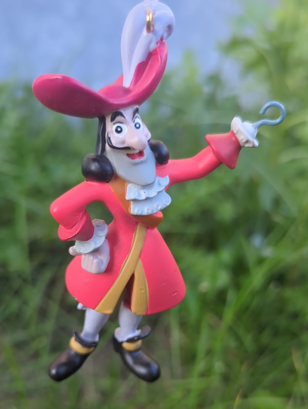 RARE Disney Villain Captain Hook Christmas Ornament